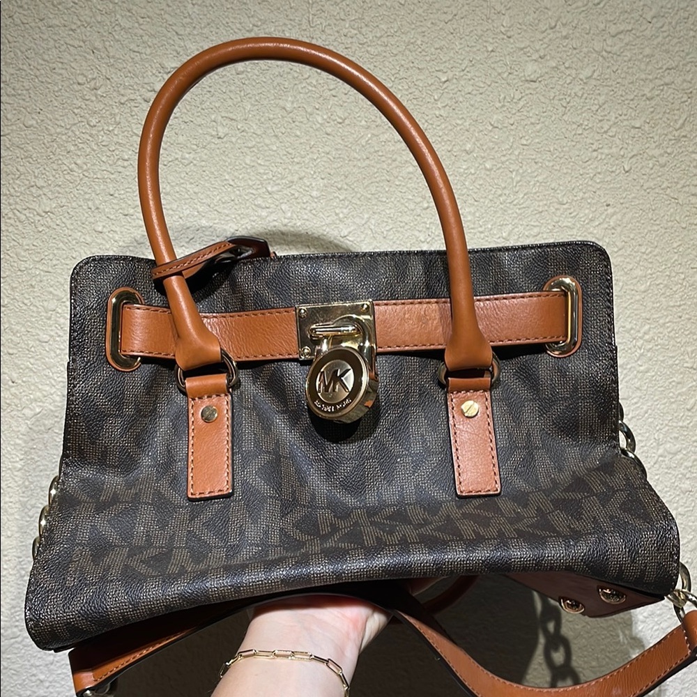 Michael Kors Brown Signature Handbag